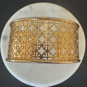 Tory Burch Gold Cuff Bracelet